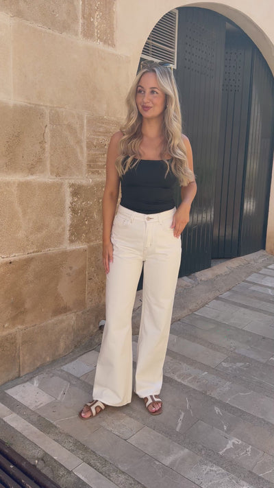 Valeria jeans creme