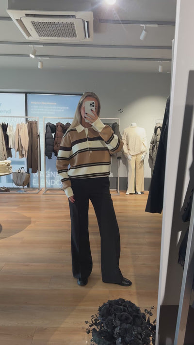 Emilie bluse stribet