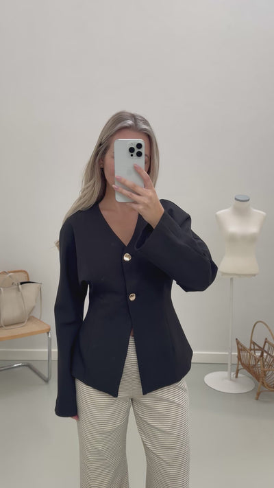 Mia blazer sort